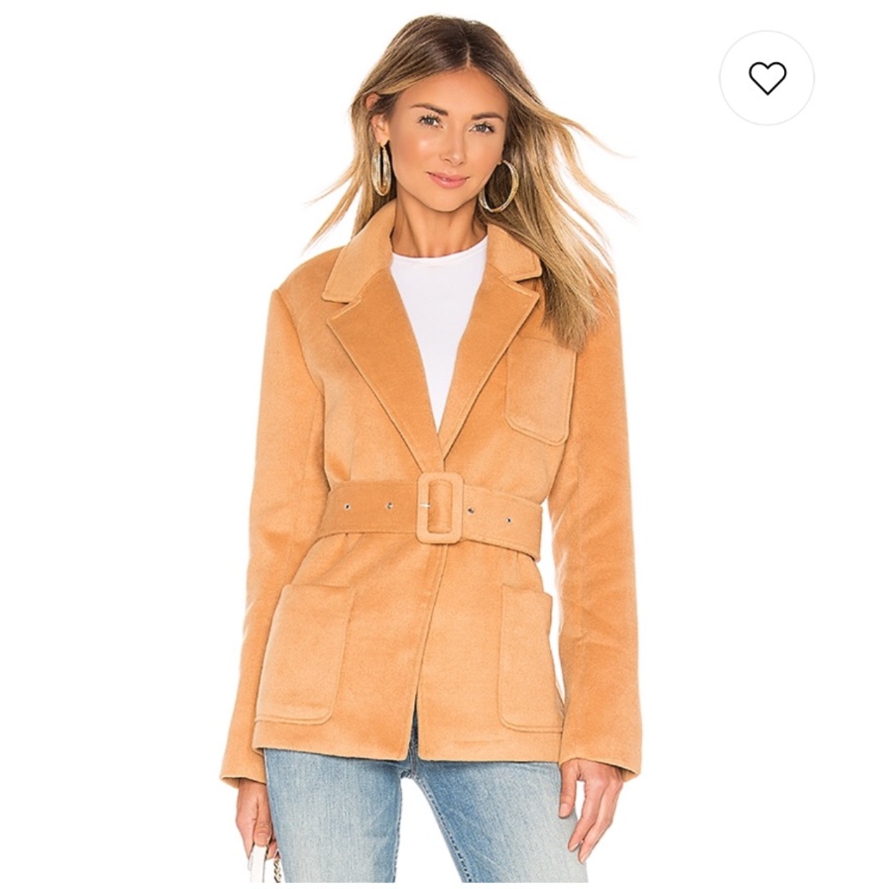 BRAND NEW ❤️ L’ACADEMY the Susan Jacket in Camel
